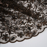 Mesh Embroidered Sequins Naomi Brown