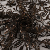 Mesh Embroidered Sequins Naomi Brown