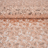 Mesh Embroidered Sequins Naomi Salmon