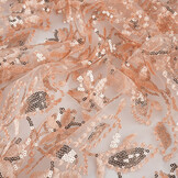 Mesh Embroidered Sequins Naomi Salmon