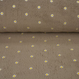 Curly Teddy Embroidered Camilla Taupe