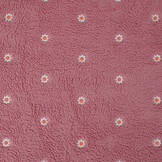 Teddystoff Bestickt Blumen Camilla Rosa