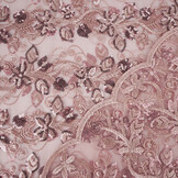 Mesh Embroidered Sequins Melissa Old Pink