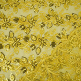 Mesh Embroidered Sequins Melissa Yellow