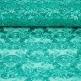 Mesh Embroidered Sequins Melissa Light Sea Green
