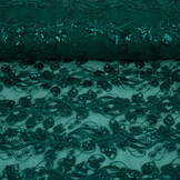 Mesh Embroidered Sequins Melissa Sea Green