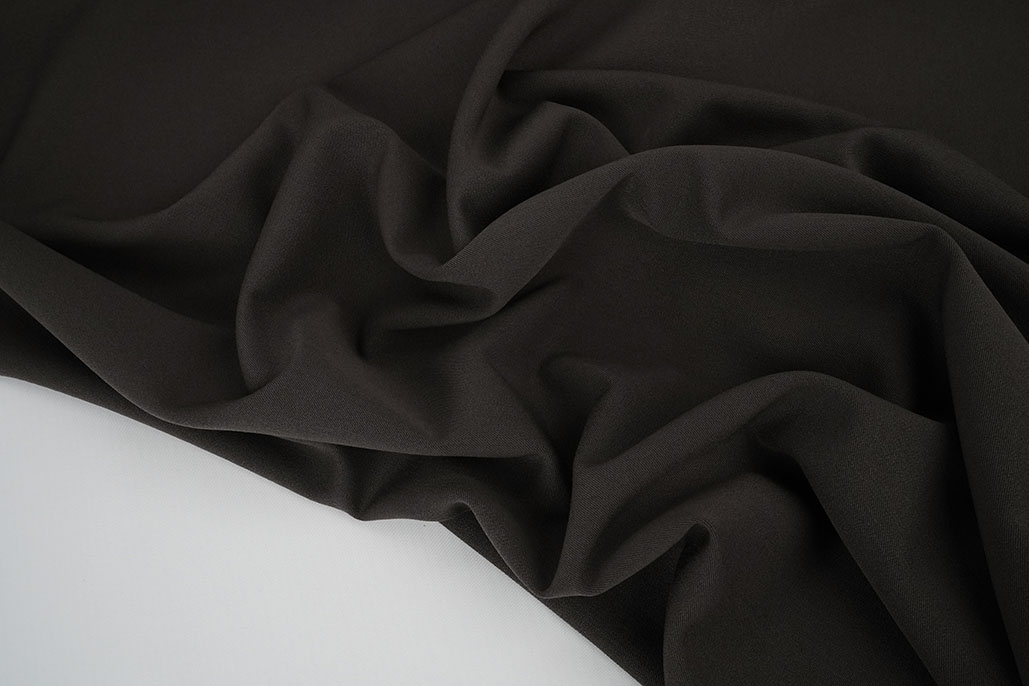 Stretch Gabardine Earth Brown