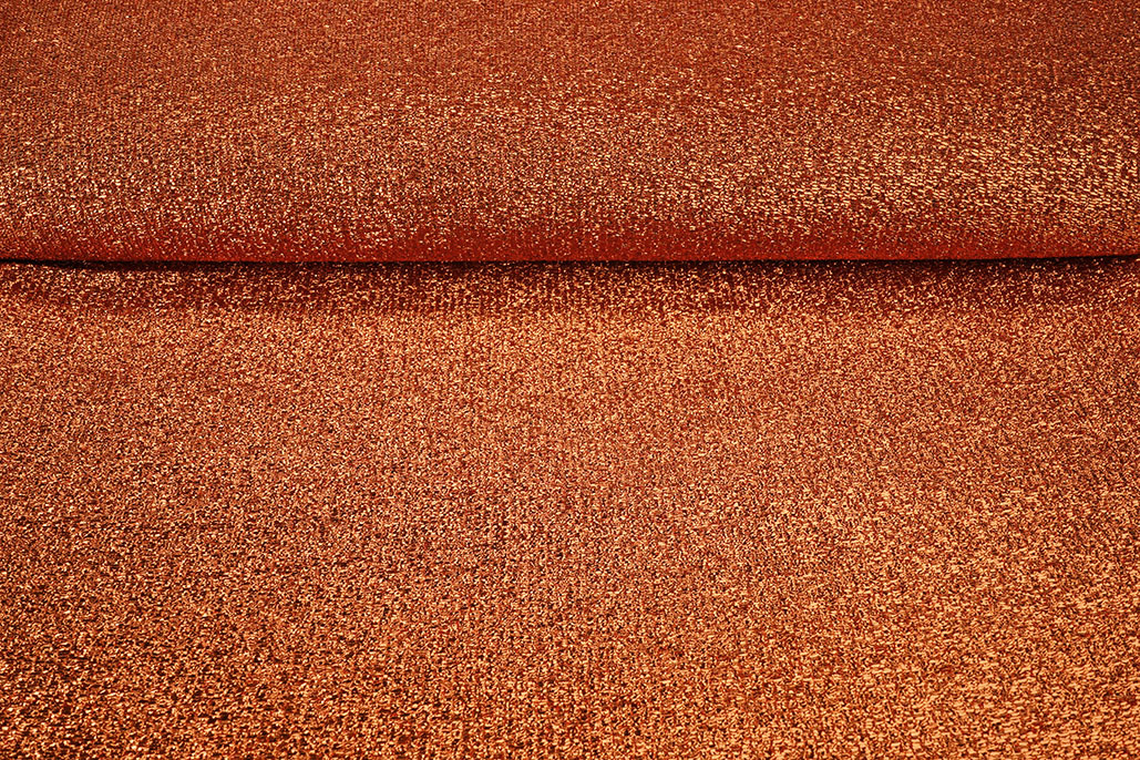 Knitted Glitter Metallic Brique