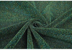 Lurex Dans Zeegroen - Goud