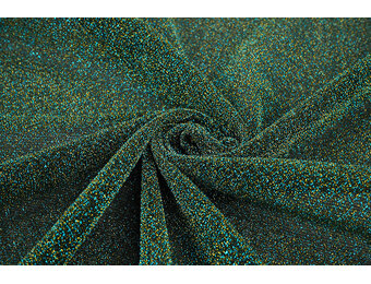 Lurex Dance Sea Green - Gold