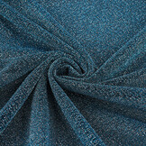 Lurex Dance Aqua - Silver