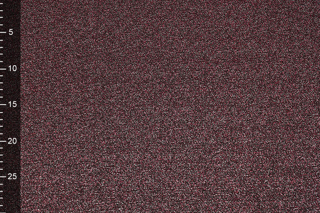 Lurex Dance Bordeaux - Silver