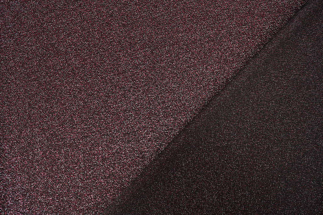 Lurex Dans Bordeaux - Zilver