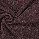 Lurex Dance Bordeaux - Silver