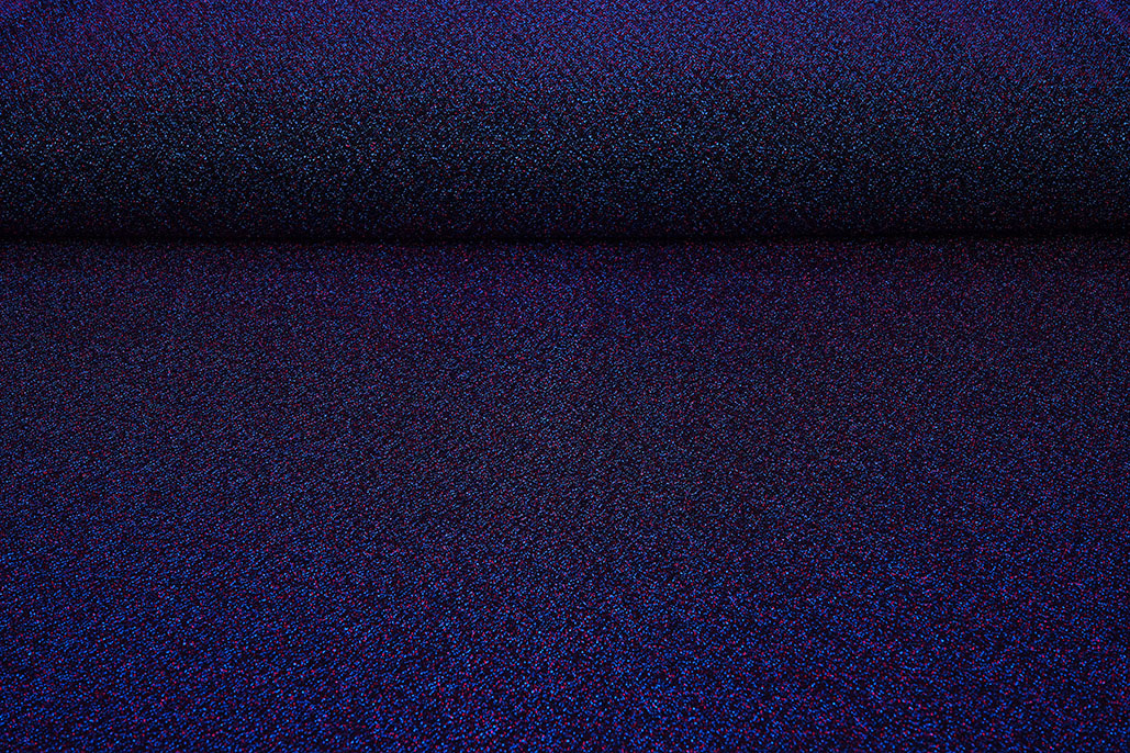 Lurex Dans Blauw - Fuchsia