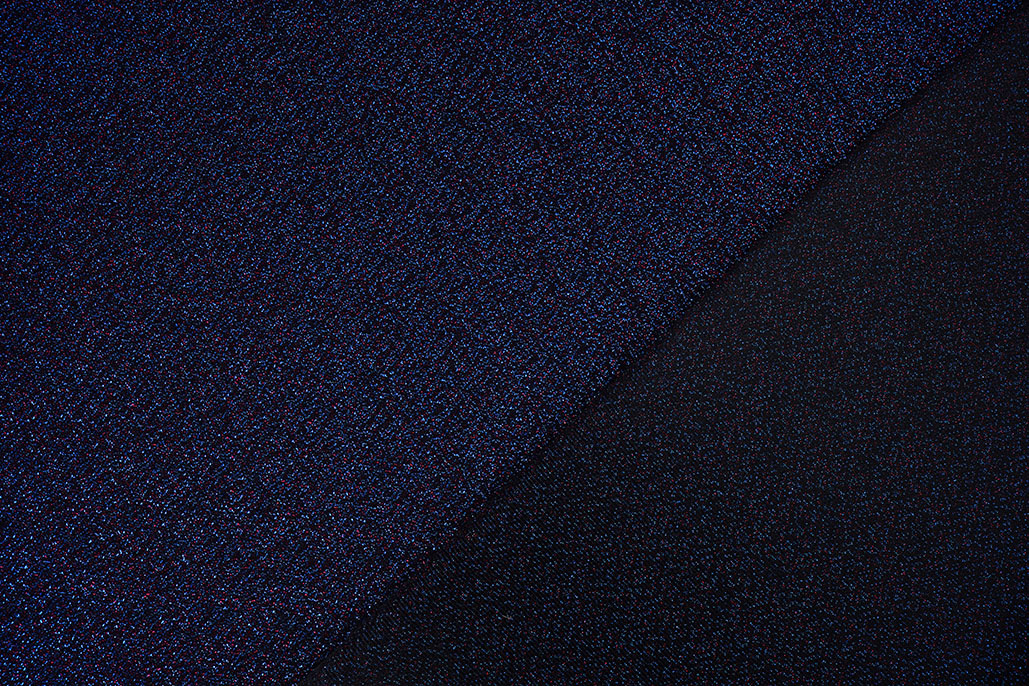 Lurex Dance Blue - Fuchsia