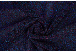 Lurex Dans  Blauw - Fuchsia