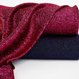 Lurex Dans  Blauw - Fuchsia