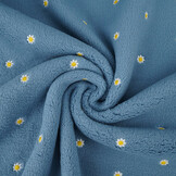 Curly Teddy Embroidered Camilla Jeans Blue