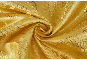 Brokat Dots Mandala Gold