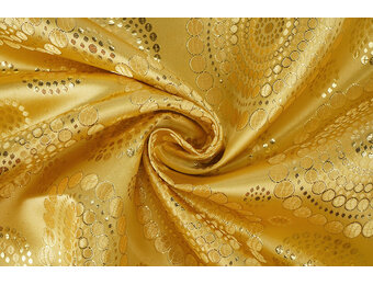 Brocade Dots Mandala Gold