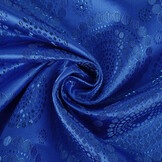 Brokaat Dots Mandala Kobaltblauw