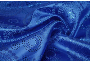 Brocade Dots Mandala Cobalt Blue