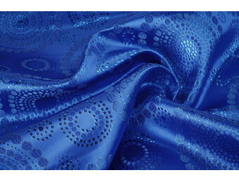 Brocade Dots Mandala Cobalt Blue