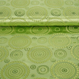 Brokaat Dots Mandala Lime Groen