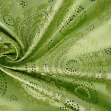 Brokaat Dots Mandala Lime Groen