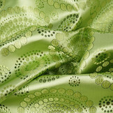 Brokaat Dots Mandala Lime Groen