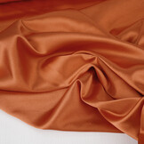 Stretch Satin Orange Brique