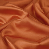 Stretch Satin Orange Brique