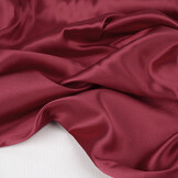Stretch Satin Weinrot