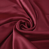 Stretch Satin Wine Red