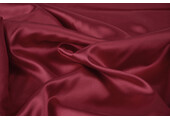 Stretch Satin Weinrot