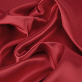Stretch Satin Dark Red