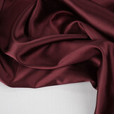Stretch Satin Dark Bordeaux