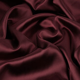 Stretch Satin Dunkelbordeaux