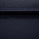 Stretch Satin Dark Navy Blue