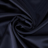 Stretch Satin Dunkel Marineblau