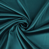 Stretch Satin Dark Sea Green