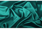 Stretch Satin Sea Green
