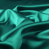 Stretch Satin Sea Green
