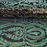 Pailletten op Mesh Mia