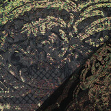 Pailletten op Mesh Mia