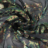 Pailletten auf Netz Mia