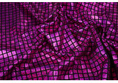 Lamé Check Fuchsia Pink