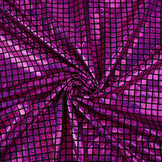 Lamé Check Fuchsia Pink