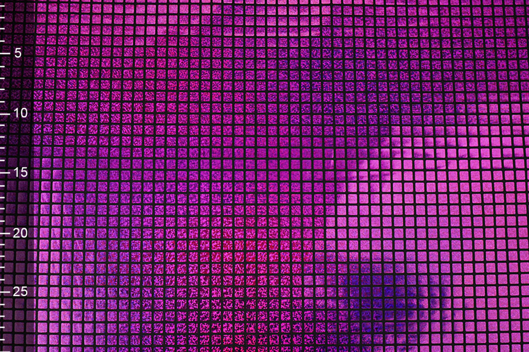 Lamé Ruitjes Fuchsia Roze